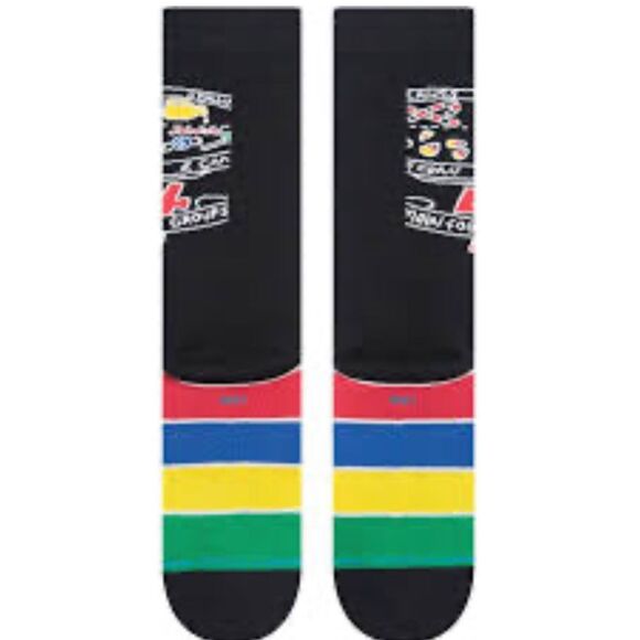 STANCE ELF FOOD GROUPS NWT CASUAL CREW HEIGHT COMBED COTTON WITH LIGHT CUSHION - Picture 3 of 7